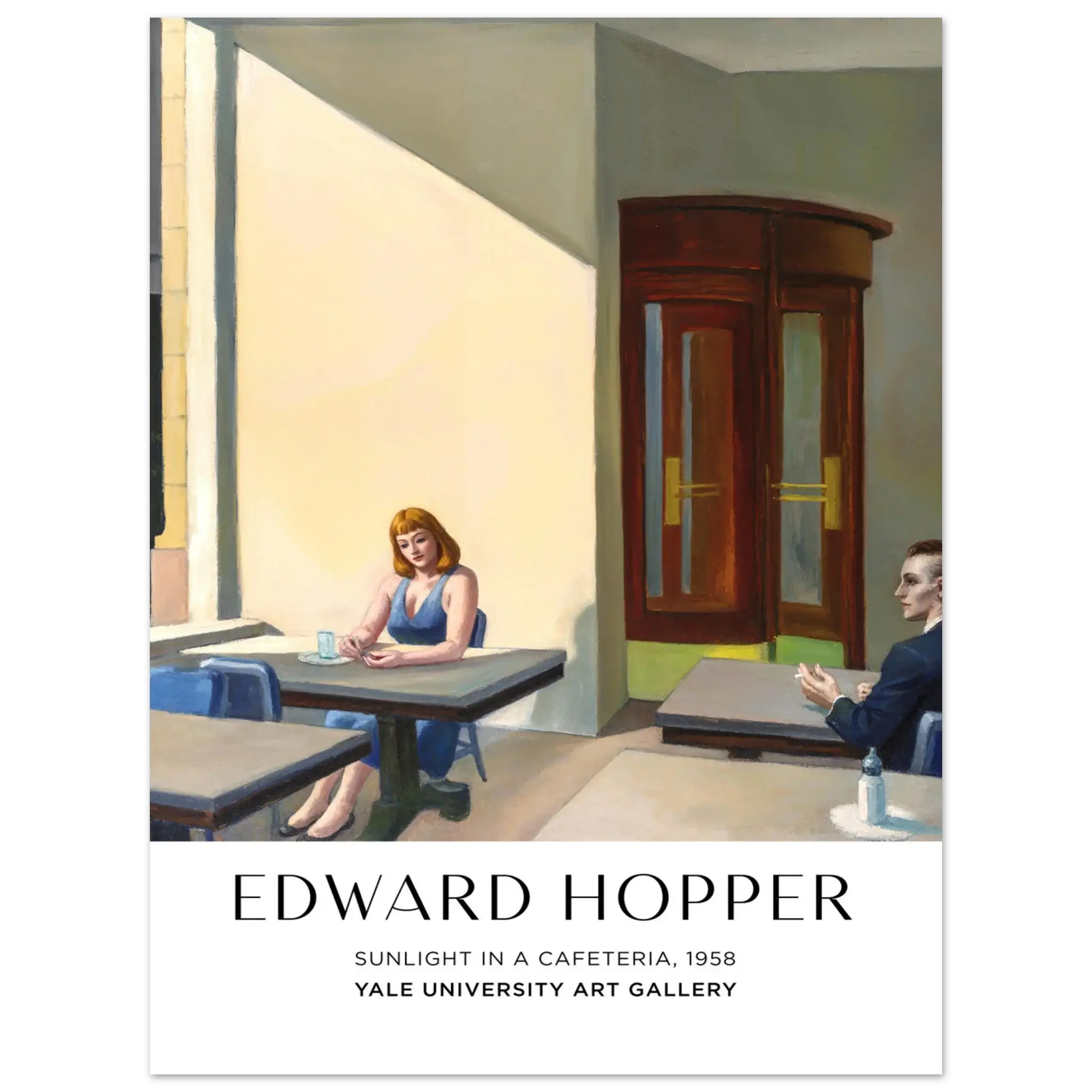 Rooms by the Sea (Edward Hopper, 1951), Hochwertiger Kunstdruck,  21x29.7 cm / 8x12"-A3 (29.7 x 42  cm)-45x60 cm / 18x24″-50x70 cm / 20x28″-60x80 cm / 24x32″-70x100 cm / 28x40″,  Printree.ch