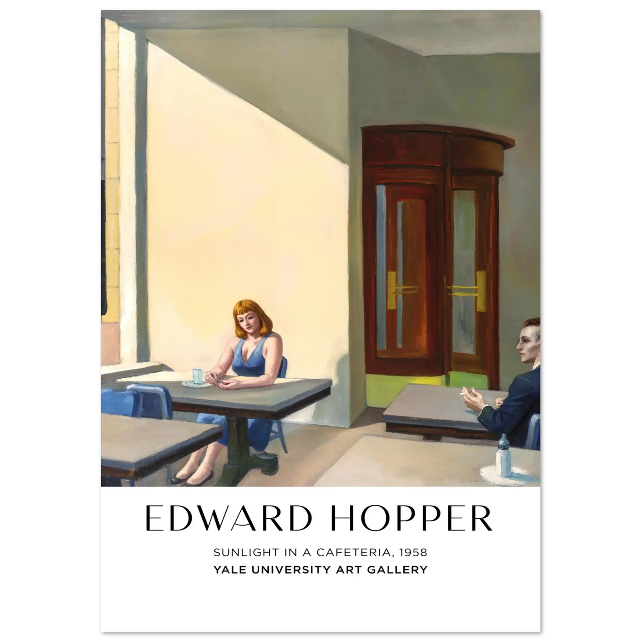 Rooms by the Sea (Edward Hopper, 1951), Hochwertiger Kunstdruck,  21x29.7 cm / 8x12"-A3 (29.7 x 42  cm)-45x60 cm / 18x24″-50x70 cm / 20x28″-60x80 cm / 24x32″-70x100 cm / 28x40″,  Printree.ch