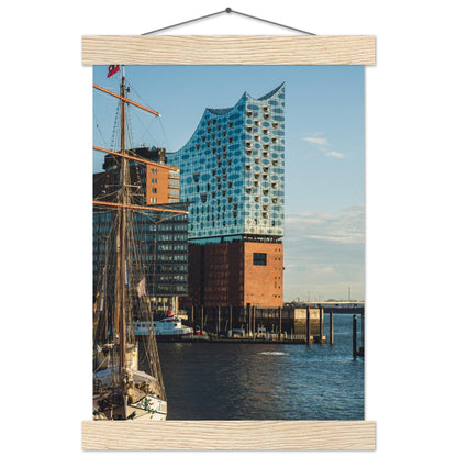 Elbphilharmonie in Hamburg, Deutschland - Printree.ch Architektur, Deutschland, Elbphilharmonie, Foto, Fotografie, Hafen, Hamburg, Konzerthaus, Konzertsaal, Kultur, Landungsbrücken, moderne Architektur, Musik, Reisen, unsplash, Wahrzeichen