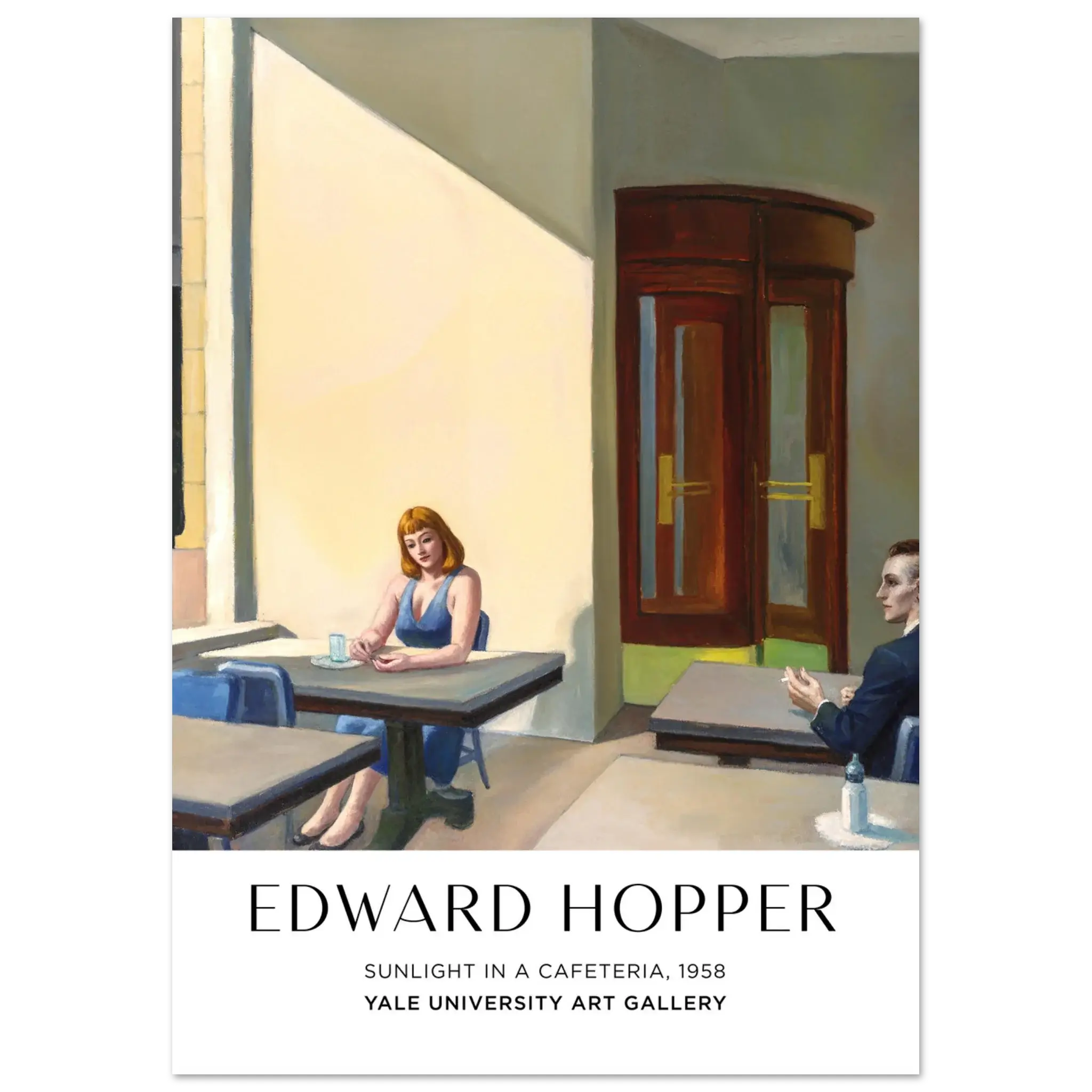 Rooms by the Sea (Edward Hopper, 1951), Hochwertiger Kunstdruck,  21x29.7 cm / 8x12"-A3 (29.7 x 42  cm)-45x60 cm / 18x24″-50x70 cm / 20x28″-60x80 cm / 24x32″-70x100 cm / 28x40″,  Printree.ch