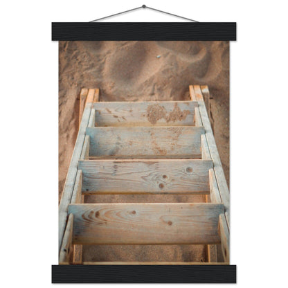 Treppe im Sand - Printree.ch Erholung, Foto, Fotografie, Küste, Küstenlandschaft, Meeresufer, Natur, Reisen, Sandstrand, Sommer, Strandtreppe, Strandzugang, Treppe, unsplash