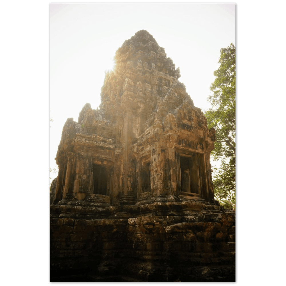 Angkor Wat Tempel - Printree.ch alt, angkor, asiatisch, Asien, buddhismus, denkmal, einfachschweizer, exklusiv, Foto, Fotografie, gebäude, kambodscha, Poster, reap, Reisen, religion, siem, stein, tempel, tourismus, unesco, Vertikal, wat