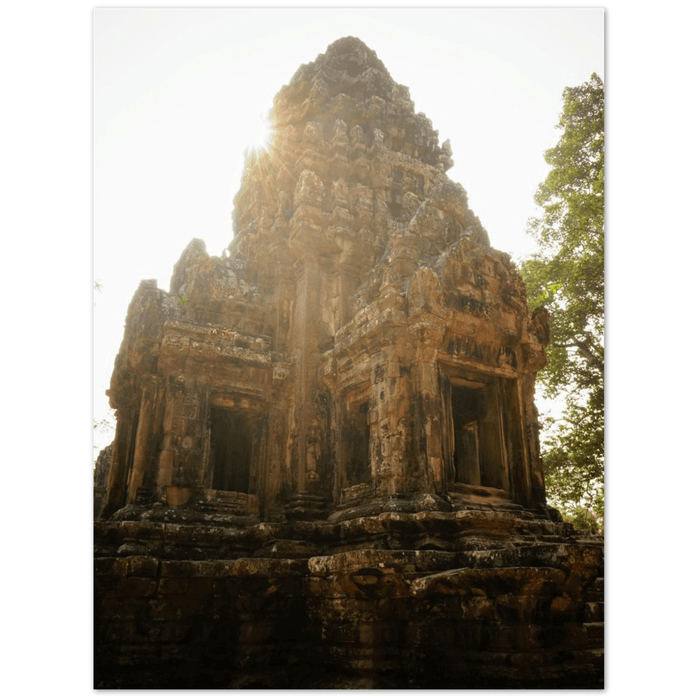 Angkor Wat Tempel - Printree.ch alt, angkor, asiatisch, Asien, buddhismus, denkmal, einfachschweizer, exklusiv, Foto, Fotografie, gebäude, kambodscha, Poster, reap, Reisen, religion, siem, stein, tempel, tourismus, unesco, Vertikal, wat