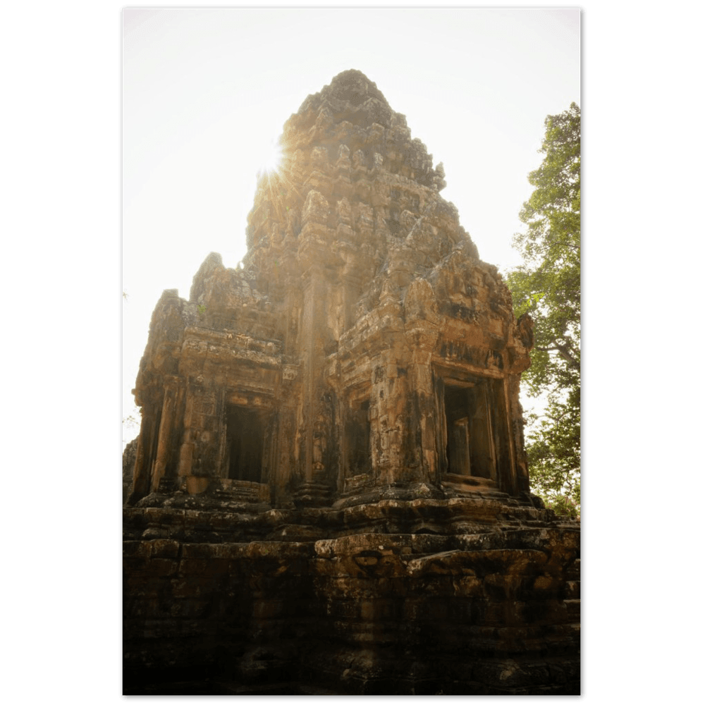 Angkor Wat Tempel - Printree.ch alt, angkor, asiatisch, Asien, buddhismus, denkmal, einfachschweizer, exklusiv, Foto, Fotografie, gebäude, kambodscha, Poster, reap, Reisen, religion, siem, stein, tempel, tourismus, unesco, Vertikal, wat