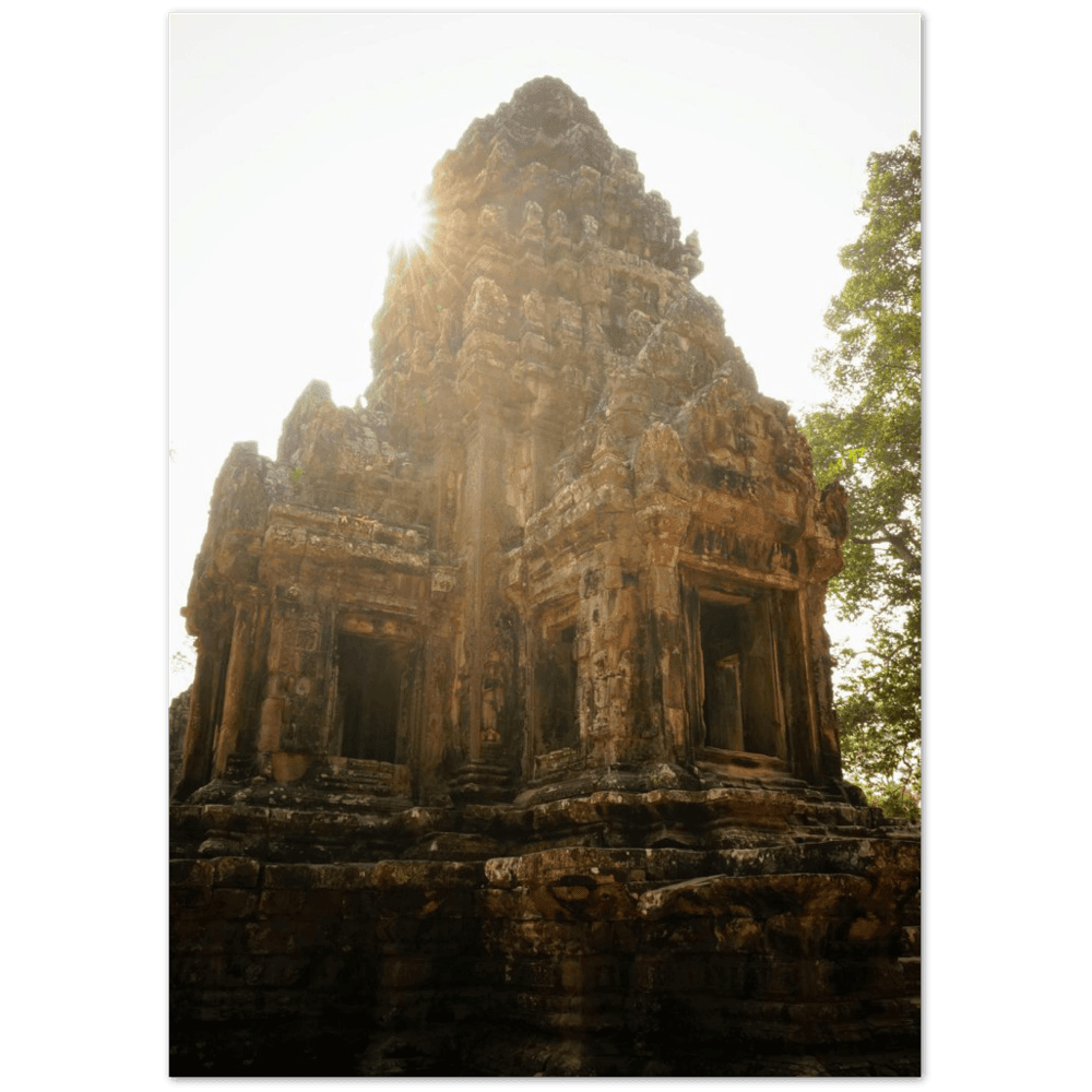 Angkor Wat Tempel - Printree.ch alt, angkor, asiatisch, Asien, buddhismus, denkmal, einfachschweizer, exklusiv, Foto, Fotografie, gebäude, kambodscha, Poster, reap, Reisen, religion, siem, stein, tempel, tourismus, unesco, Vertikal, wat