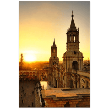 Arequipa Peru - Printree.ch abend, alt, amerika, architektur, arequipa, armas, beleuchtet, blau, bunt, einfachschweizer, exklusiv, fenster, Foto, Fotografie, gebäude, kathedrale, katholisch, kirche, kolonial, lateinisch, licht, peru, platz, plaza, religiös, sonnenuntergang, spanisch, stadt, stein, straße, süd, tourismus, wand, weiß