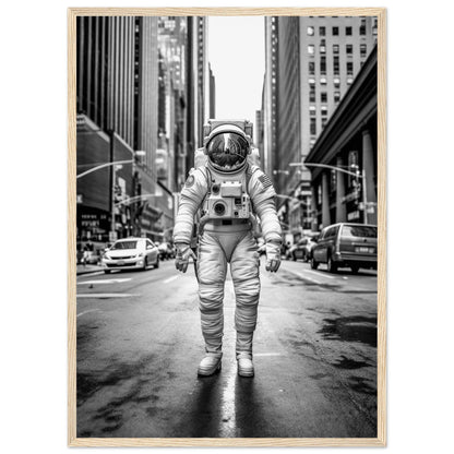 Astronaut 5th Avenue - Printree.ch AI, Andri Hofmann, Poster, Raumfahrt