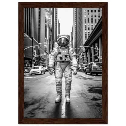 Astronaut 5th Avenue - Printree.ch AI, Andri Hofmann, Poster, Raumfahrt