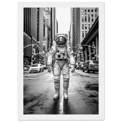 Astronaut 5th Avenue - Printree.ch AI, Andri Hofmann, Poster, Raumfahrt