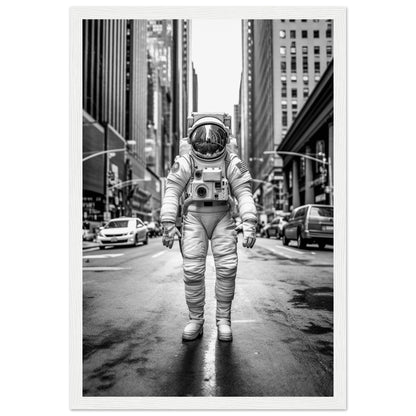 Astronaut 5th Avenue - Printree.ch AI, Andri Hofmann, Poster, Raumfahrt