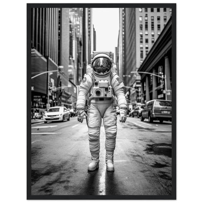 Astronaut 5th Avenue - Printree.ch AI, Andri Hofmann, Poster, Raumfahrt