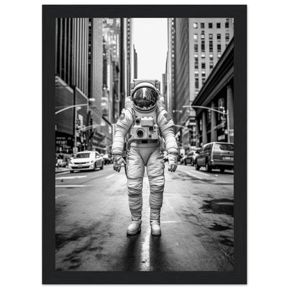 Astronaut 5th Avenue - Printree.ch AI, Andri Hofmann, Poster, Raumfahrt