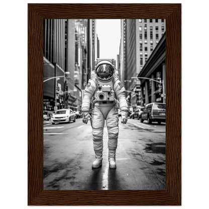 Astronaut 5th Avenue - Printree.ch AI, Andri Hofmann, Poster, Raumfahrt