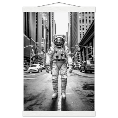 Astronaut 5th Avenue - Printree.ch AI, Andri Hofmann, Poster, Raumfahrt