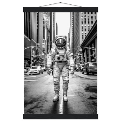 Astronaut 5th Avenue - Printree.ch AI, Andri Hofmann, Poster, Raumfahrt