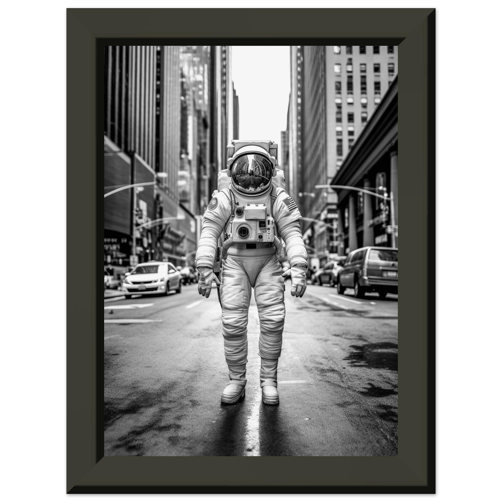 Astronaut 5th Avenue - Printree.ch AI, Andri Hofmann, Poster, Raumfahrt