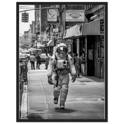 Astronaut Bronx - Printree.ch AI, Andri Hofmann, Poster, Raumfahrt