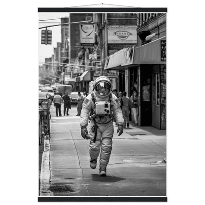 Astronaut Bronx - Printree.ch AI, Andri Hofmann, Poster, Raumfahrt