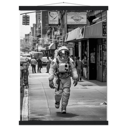 Astronaut Bronx - Printree.ch AI, Andri Hofmann, Poster, Raumfahrt