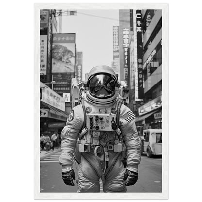 Astronaut Japan - Printree.ch AI, Andri Hofmann, Poster, Raumfahrt