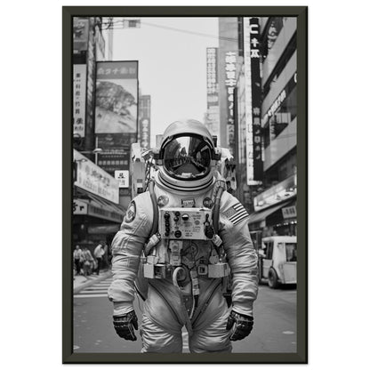 Astronaut Japan - Printree.ch AI, Andri Hofmann, Poster, Raumfahrt