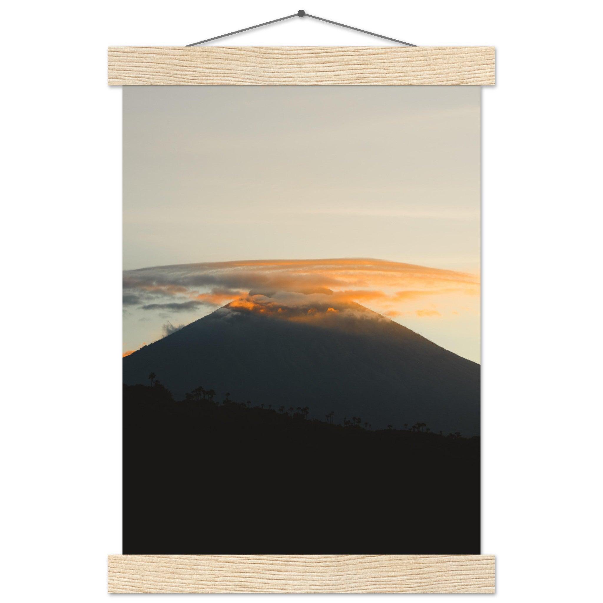 Bali-Schönheit Poster - Printree.ch Abenteuer, Bali, Berge, Berglandschaft, Foto, Fotografie, Indonesien, Natur, Reisen, Reiseziel, Trekking, unsplash, Vulkan, Wandern