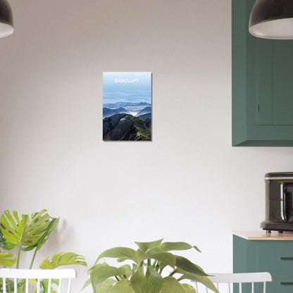 Bärgluft - Luzern - Printree.ch Alpenpanorama, Bergblick, Erholung, Freizeit, Landschaftsfotografie, Localspot, Luzern, Minimalismus, Natur, Poster