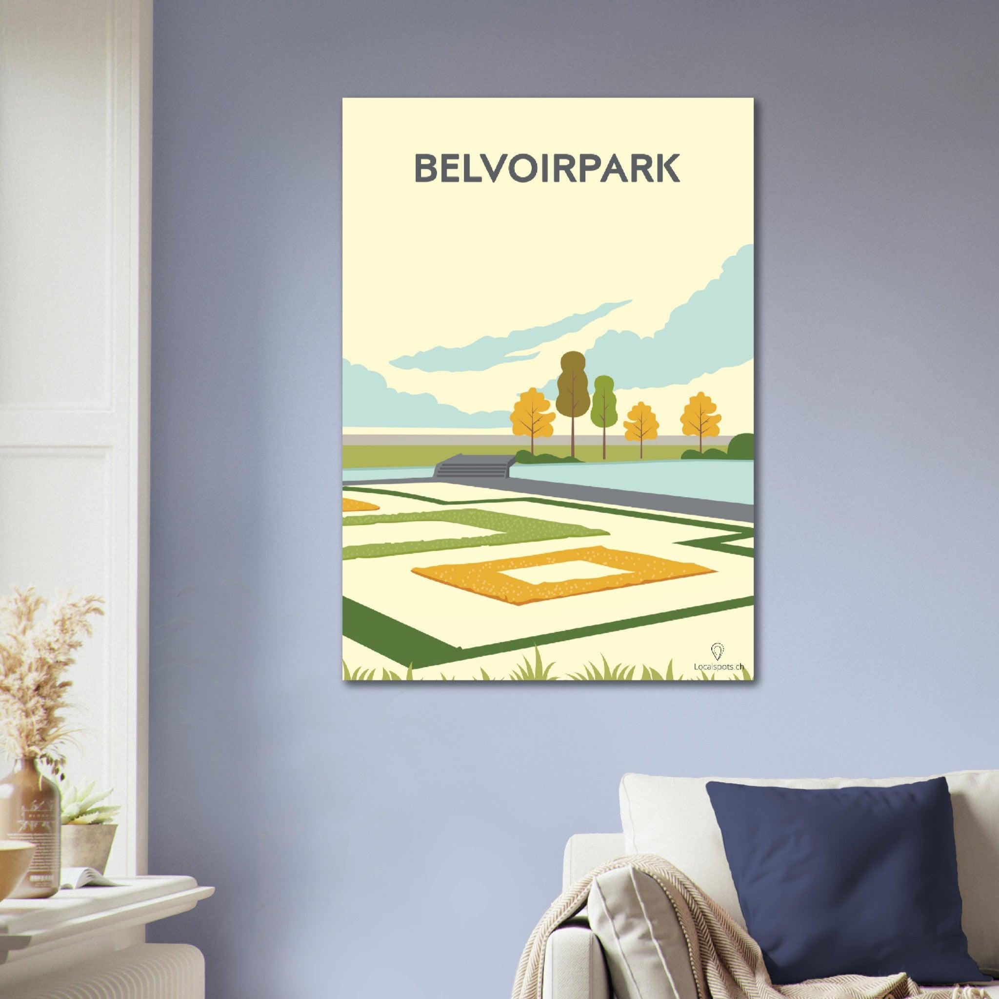 Belvoirpark - Printree.ch Localspot, Minimal, Minimalismus