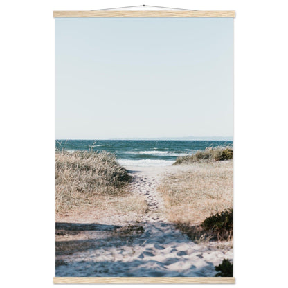 Blick auf das Meer und den Strand - Printree.ch Dänemark, Entspannung, Foto, Fotografie, Gilleleje, Küstenlandschaft, Meer, Meeresblick, Naturschönheit, Poster, Reisen, Strand, Strandlandschaft, unsplash