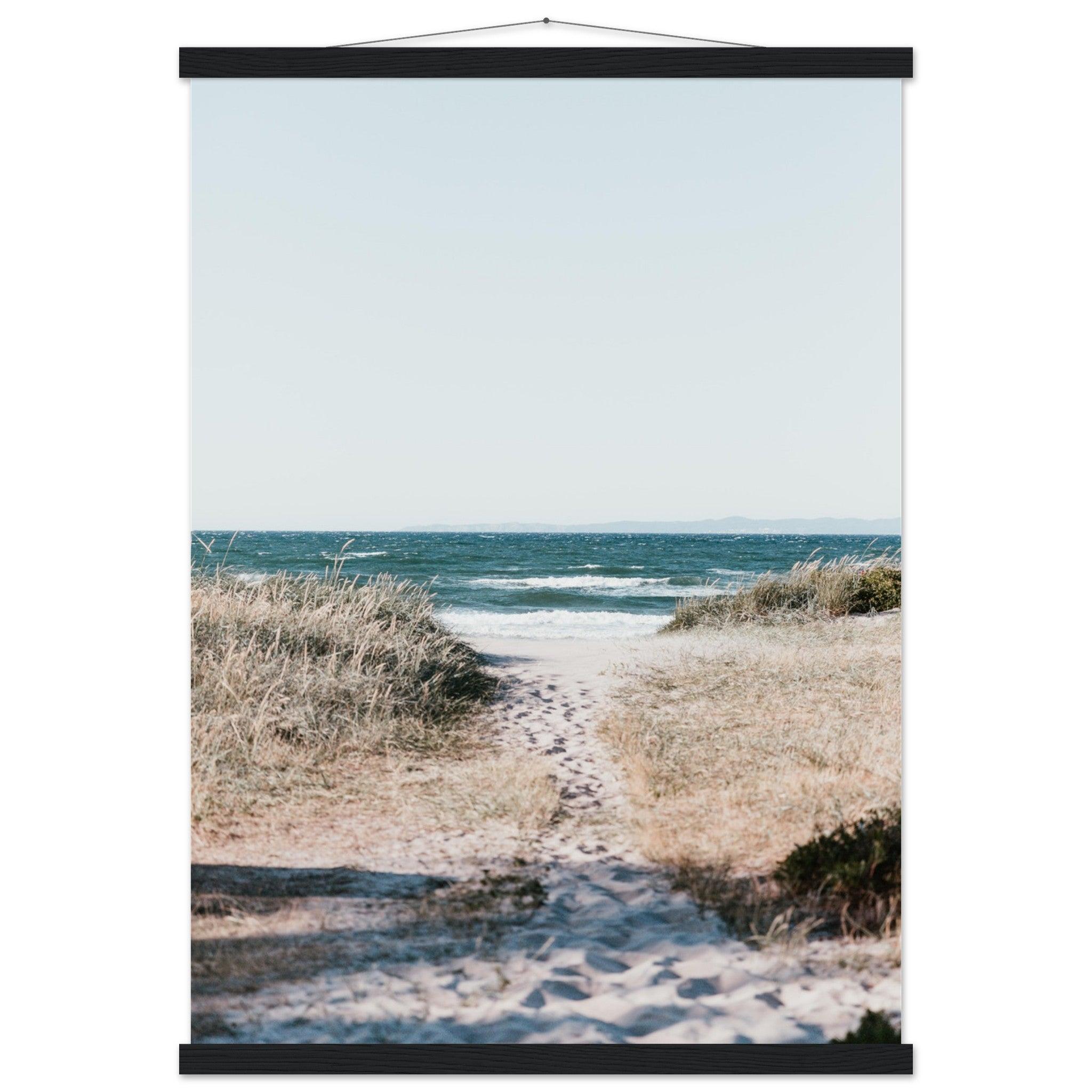 Blick auf das Meer und den Strand - Printree.ch Dänemark, Entspannung, Foto, Fotografie, Gilleleje, Küstenlandschaft, Meer, Meeresblick, Naturschönheit, Poster, Reisen, Strand, Strandlandschaft, unsplash