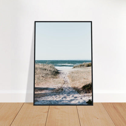 Blick auf das Meer und den Strand - Printree.ch Dänemark, Entspannung, Foto, Fotografie, Gilleleje, Küstenlandschaft, Meer, Meeresblick, Naturschönheit, Poster, Reisen, Strand, Strandlandschaft, unsplash