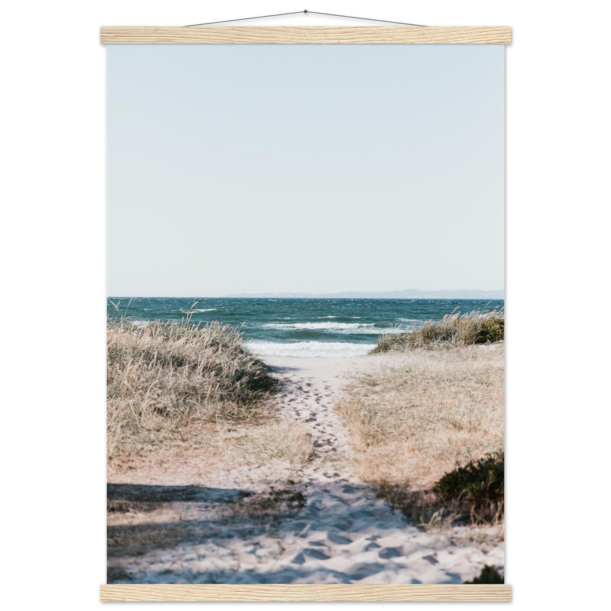 Blick auf das Meer und den Strand - Printree.ch Dänemark, Entspannung, Foto, Fotografie, Gilleleje, Küstenlandschaft, Meer, Meeresblick, Naturschönheit, Poster, Reisen, Strand, Strandlandschaft, unsplash