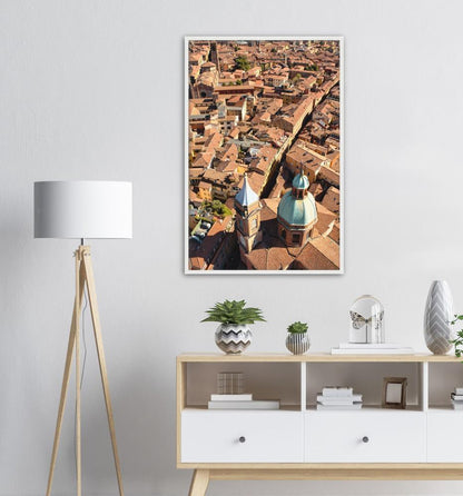 Bologna Stadt - Printree.ch alt, architektonisch, asinelli, blick, bologna, einfachschweizer, emilia, europa, exklusiv, Foto, Fotografie, gebäude, italien, italienisch, kirche, landschaft, luftaufnahme, maggiore, mittelalterlich, orange, panorama, Poster, Reisen, romagna, stadt, stadtbild, straße, städtisch, szene, turm, wahrzeichen, zentrum