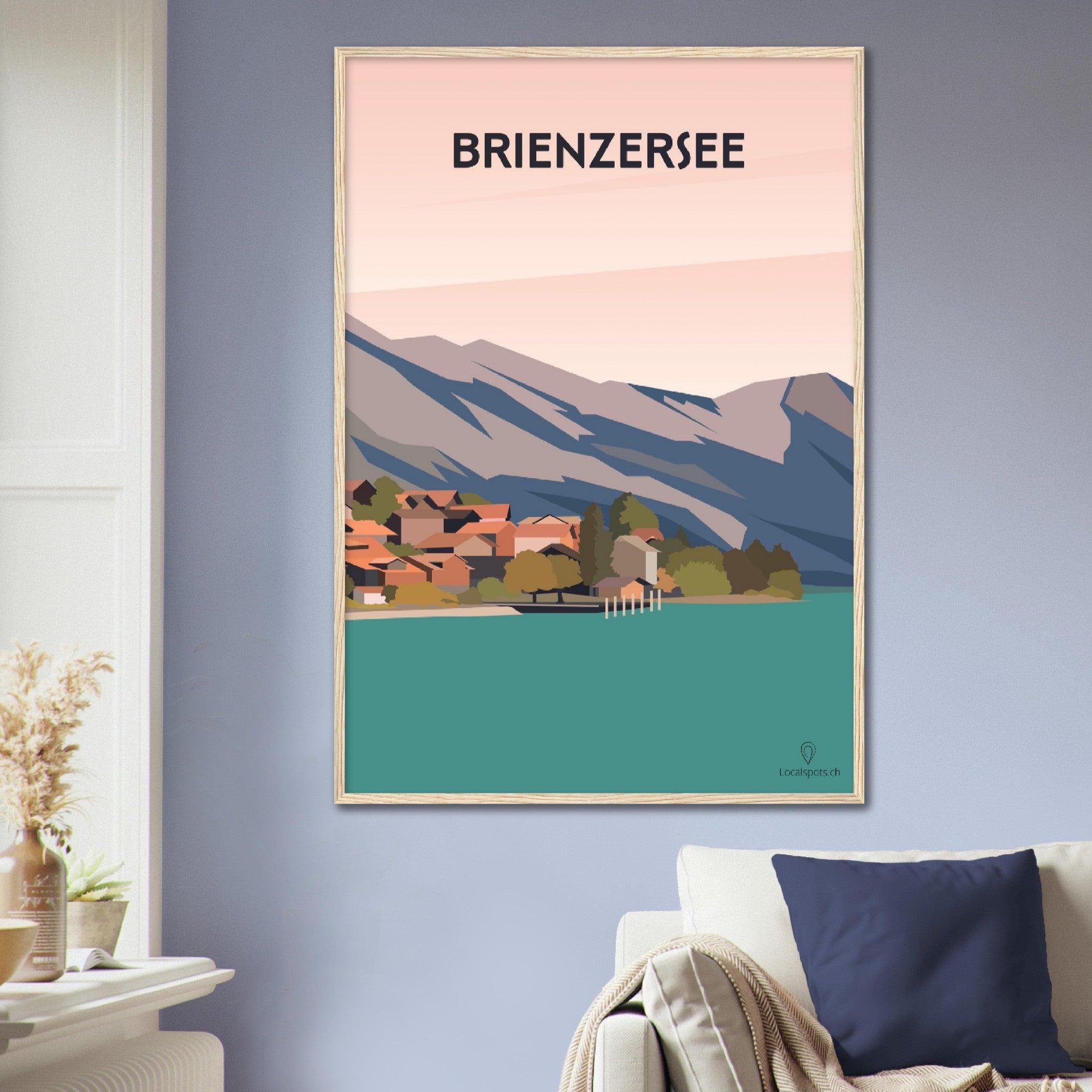 Brienzersee - Printree.ch denkmal, europa, gebäude, grossmünster, kirche, Localspot, Minimal, Minimalismus, reisen, schweiz, stadt, tourismus, turm, zürich