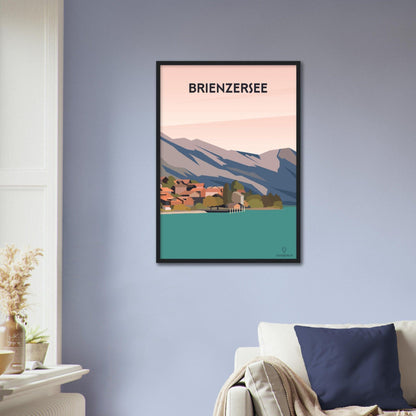 Brienzersee - Printree.ch denkmal, europa, gebäude, grossmünster, kirche, Localspot, Minimal, Minimalismus, reisen, schweiz, stadt, tourismus, turm, zürich