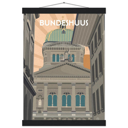 Bundeshuus - Bärn - Printree.ch bern, Localspot, Minimalismus