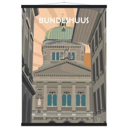 Bundeshuus - Bärn - Printree.ch bern, Localspot, Minimalismus