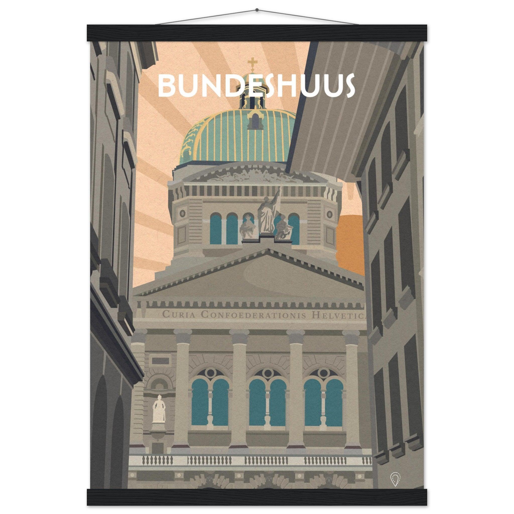 Bundeshuus - Bärn - Printree.ch bern, Localspot, Minimalismus