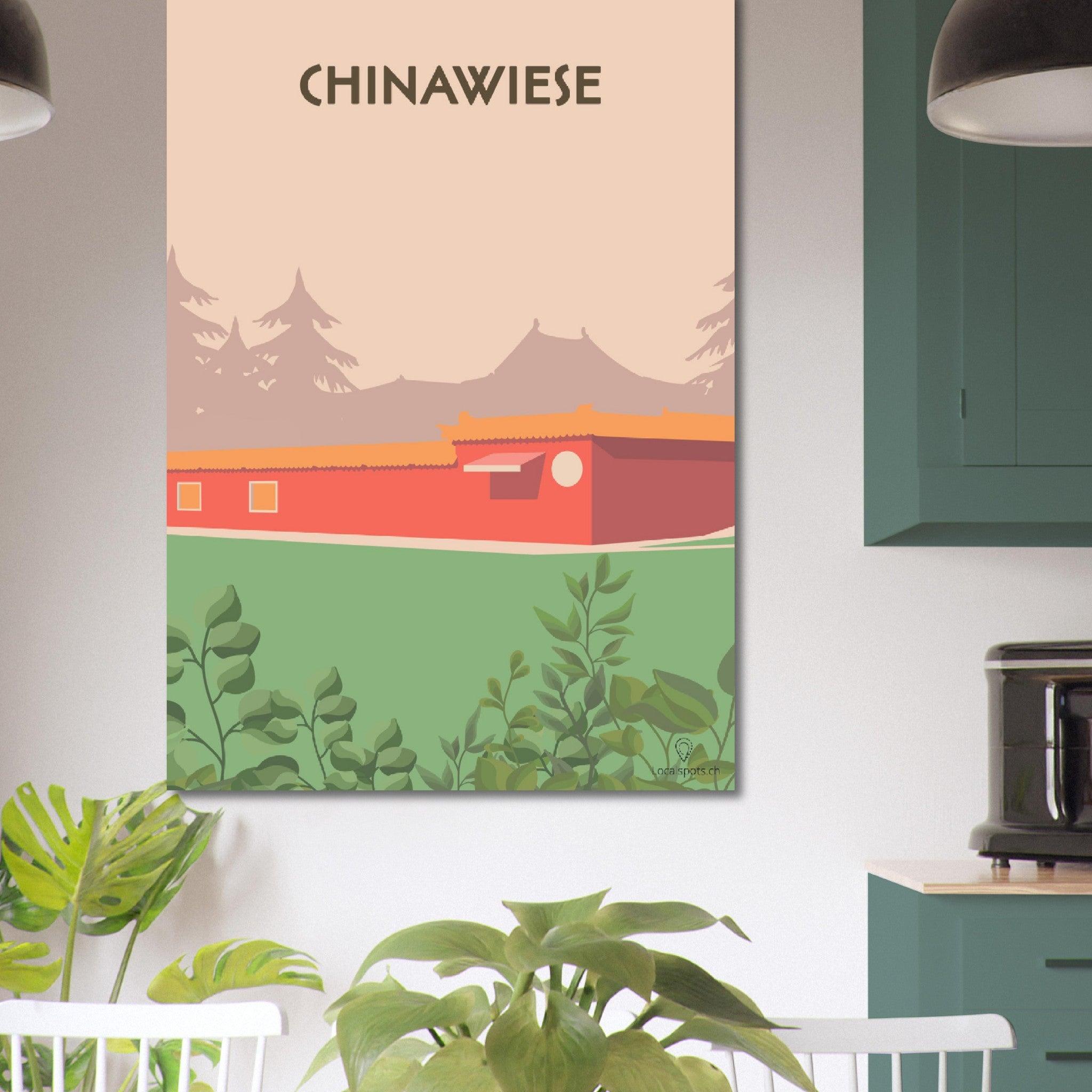 Chinawiese - Printree.ch Localspot, Minimal, Minimalismus