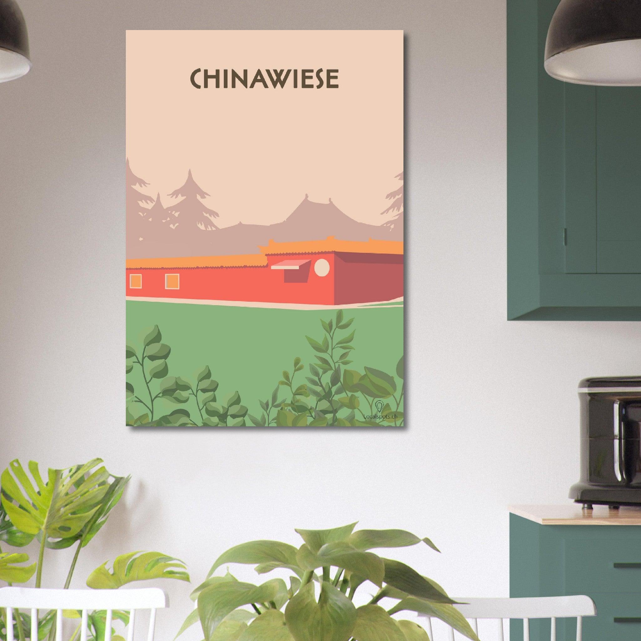 Chinawiese - Printree.ch Localspot, Minimal, Minimalismus