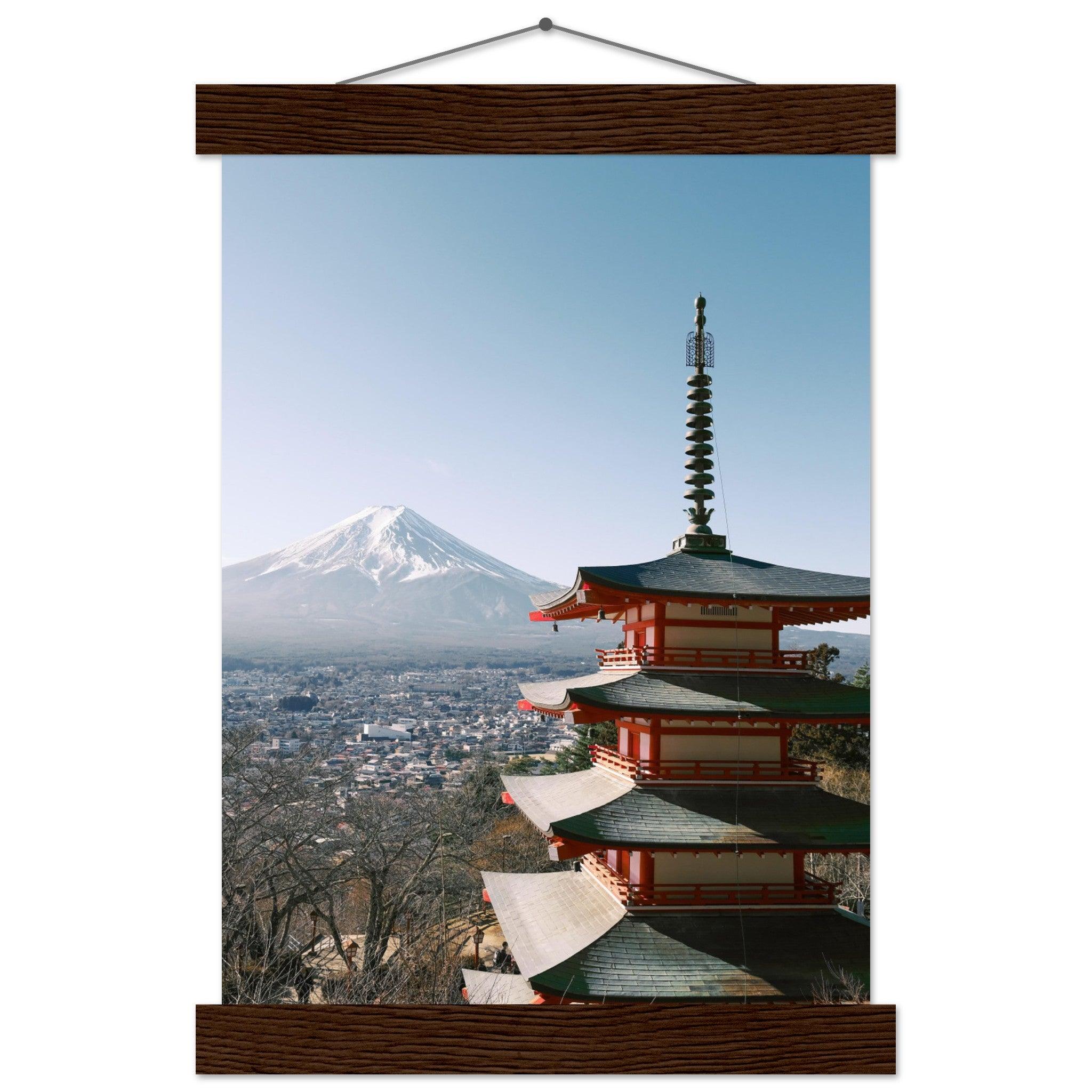 Chureito Pagode in Fujiyoshida, Yamanashi - Printree.ch Aussichtspunkt, Chureito-Pagode, Foto, Fotografie, Fotospot, Fuji-Berg, Fujiyoshida, Herbstlaub, Japan, japanische Kultur, Kirschblüten, Reisen, Sehenswürdigkeit, unsplash, Yamanashi