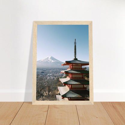 Chureito Pagode in Fujiyoshida, Yamanashi - Printree.ch Aussichtspunkt, Chureito-Pagode, Foto, Fotografie, Fotospot, Fuji-Berg, Fujiyoshida, Herbstlaub, Japan, japanische Kultur, Kirschblüten, Reisen, Sehenswürdigkeit, unsplash, Yamanashi