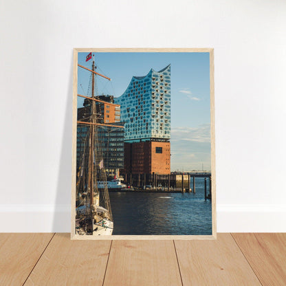 Elbphilharmonie in Hamburg, Deutschland - Printree.ch Architektur, Deutschland, Elbphilharmonie, Foto, Fotografie, Hafen, Hamburg, Konzerthaus, Konzertsaal, Kultur, Landungsbrücken, moderne Architektur, Musik, Reisen, unsplash, Wahrzeichen