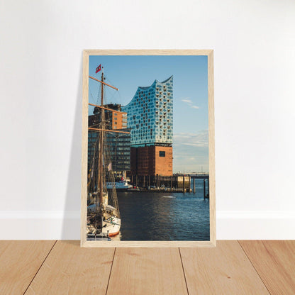 Elbphilharmonie in Hamburg, Deutschland - Printree.ch Architektur, Deutschland, Elbphilharmonie, Foto, Fotografie, Hafen, Hamburg, Konzerthaus, Konzertsaal, Kultur, Landungsbrücken, moderne Architektur, Musik, Reisen, unsplash, Wahrzeichen