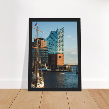 Elbphilharmonie Poster - Printree.ch Architektur, Deutschland, Elbphilharmonie, Foto, Fotografie, Hafen, Hamburg, Konzerthaus, Konzertsaal, Kultur, Landungsbrücken, moderne Architektur, Musik, Reisen, unsplash, Wahrzeichen