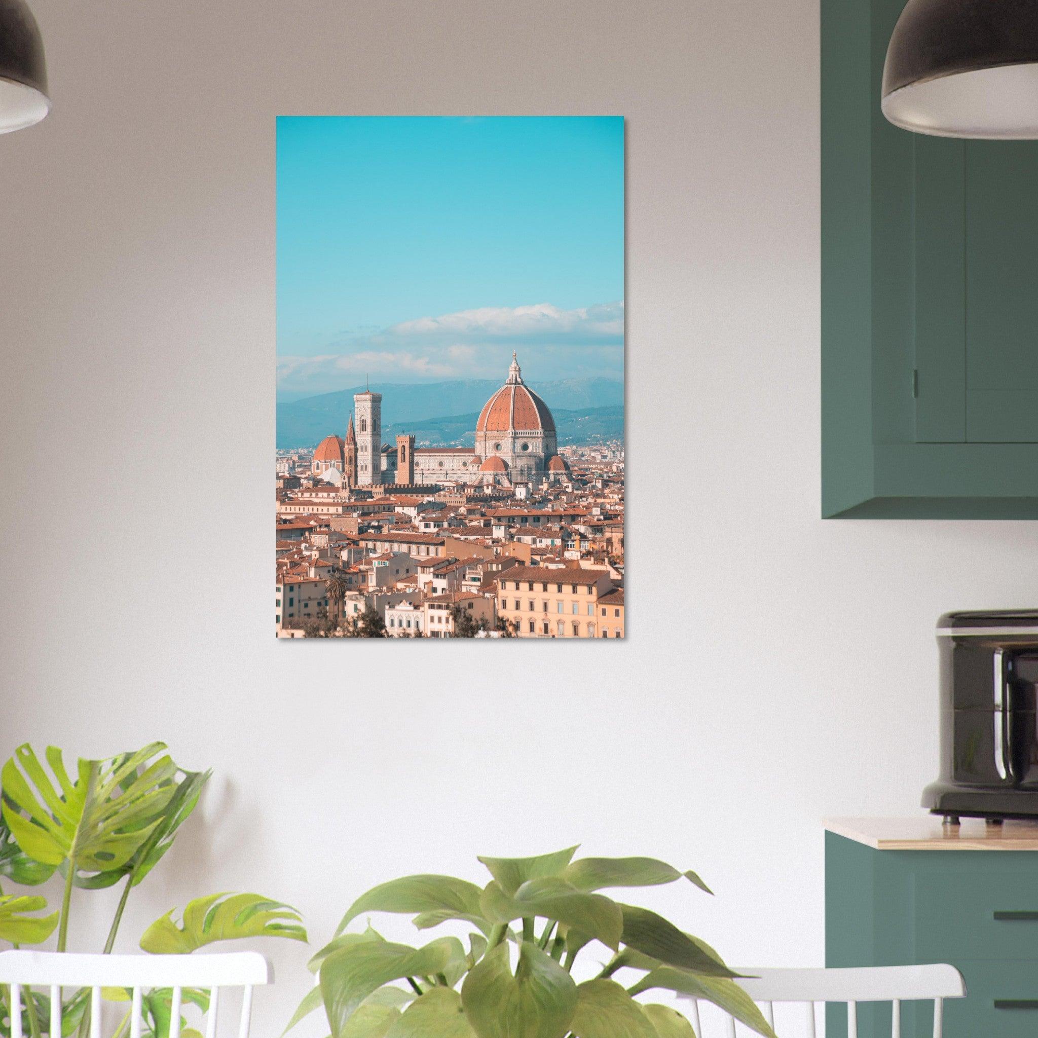 Florenz Panorama Poster - Printree.ch Architektur, Duomo, Firenze, Florenz, Foto, Fotografie, historisch, Italien, Kultur, Kunst, Ponte Vecchio, Reisen, Renaissance, Sehenswürdigkeiten, Uffizien, unsplash