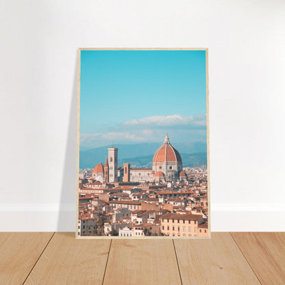 Florenz Panorama Poster - Printree.ch Architektur, Duomo, Firenze, Florenz, Foto, Fotografie, historisch, Italien, Kultur, Kunst, Ponte Vecchio, Reisen, Renaissance, Sehenswürdigkeiten, Uffizien, unsplash