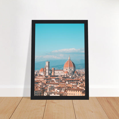 Florenz Panorama Poster - Printree.ch Architektur, Duomo, Firenze, Florenz, Foto, Fotografie, historisch, Italien, Kultur, Kunst, Ponte Vecchio, Reisen, Renaissance, Sehenswürdigkeiten, Uffizien, unsplash