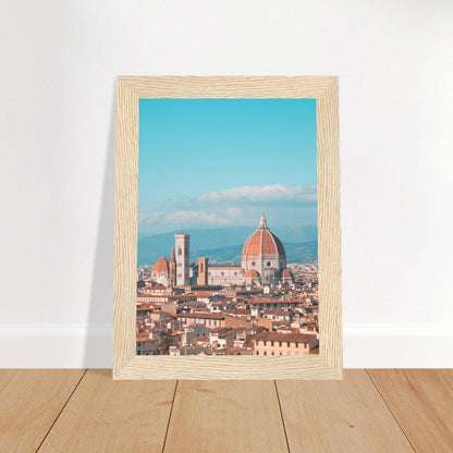 Florenz Panorama Poster - Printree.ch Architektur, Duomo, Firenze, Florenz, Foto, Fotografie, historisch, Italien, Kultur, Kunst, Ponte Vecchio, Reisen, Renaissance, Sehenswürdigkeiten, Uffizien, unsplash