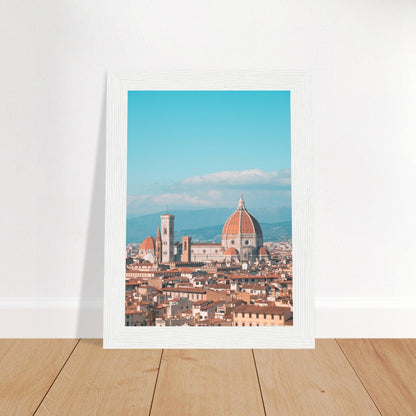 Florenz Panorama Poster - Printree.ch Architektur, Duomo, Firenze, Florenz, Foto, Fotografie, historisch, Italien, Kultur, Kunst, Ponte Vecchio, Reisen, Renaissance, Sehenswürdigkeiten, Uffizien, unsplash